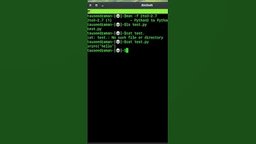 Convert Python2 Code To Python3 👑  // Master Linux #63 #shorts #linux