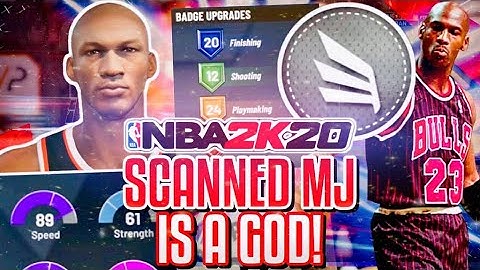 11 HoF BADGES!!! THIS FACE SCANNED MICHAEL JORDAN BUILD IS A FULL-ON CRADLE DUNK, SPEED BOOSTING GOD