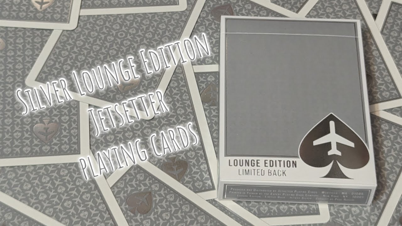 Daily deck review day 205 - Silver Lounge Edition Jetsetter plating cards