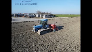 Landini Trakker 95 & Gaspardo M 300 Semina Erba Medica #seeds #landini #alfalfa #grass #hay #cow