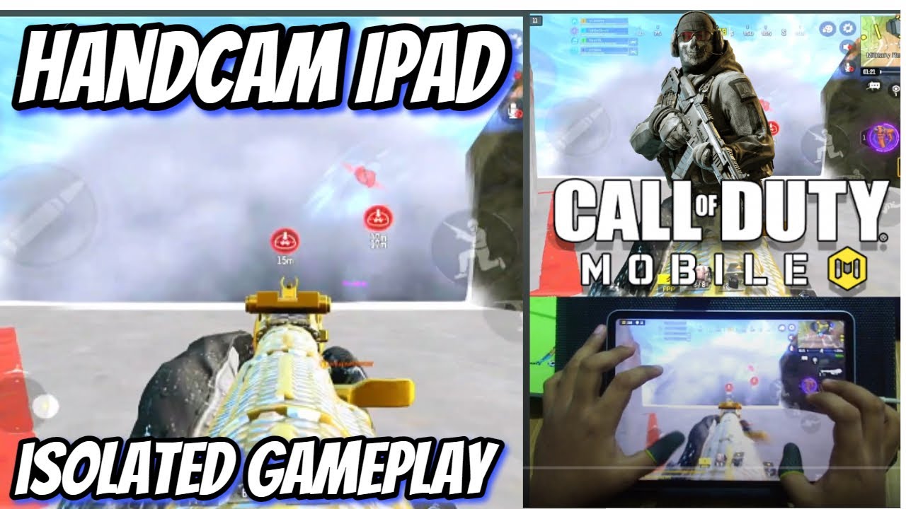 Ipad Hand Codm Call of duty mobile ipad pro isolated handcam vertical video | #codm # ...