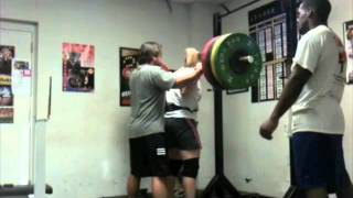Sam Zimmerman 170Kg Back Squat X3