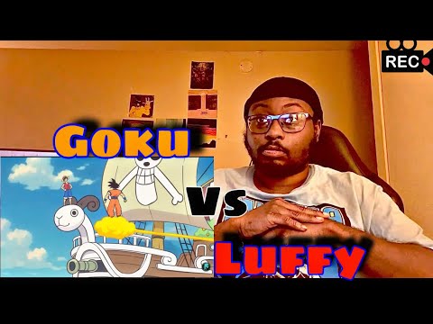 BrandoReActs - Goku Vs Luffy Rap Battle! REACTION | Ssj9k 