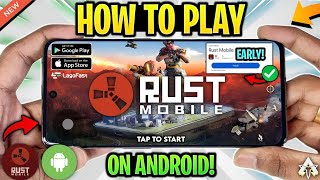 🔥 How To Play RUST Mobile On Android/iOS in ANY Country! | Rust Mobile Gameplay screenshot 5