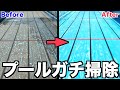 学校のプールを大人がガチで掃除してみた 学校のプールを大人がガチで掃除してみた
