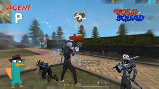 VSS+ P90  👑  SOLO VS SQUAD💪 FREEFIREMAX MOBILE FULL GAMEPLAY! AGENT-P