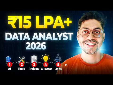 5 Things You Must Do to Become a Data Analyst in 2026 | Be a Job Ready Data Analyst