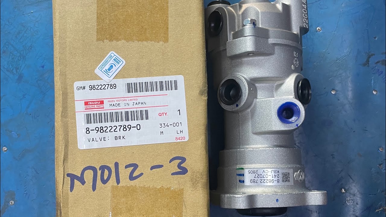 8-98222789-0 Foot Brake Valve Isuzu FRR90/FVZ New Slayqueen