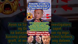 Romualdez At Zaldy Co Itinurong Mastermind Sa Flood Control Scam