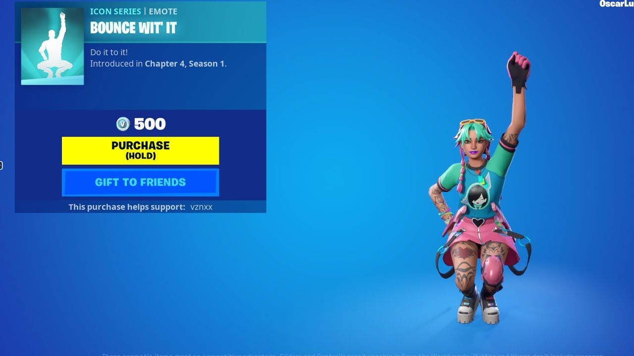 Fortnite Item Shop... BOUNCE WIT IT TIKTOK EMOTE!! (December 8) YouTube