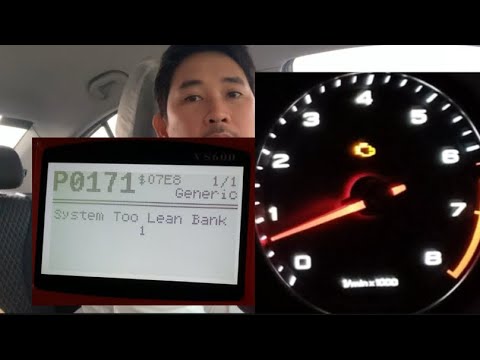 Mg5 Emission warning light | fault code P0171 - YouTube