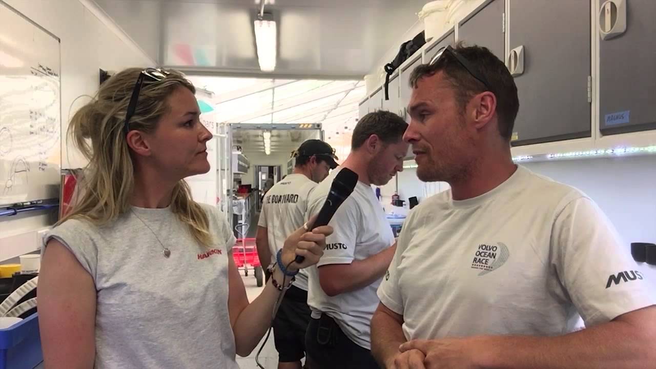 Hannah Cotterell Interviews Nick Bice, Head of the Boatyard in the Volvo Ocean Race