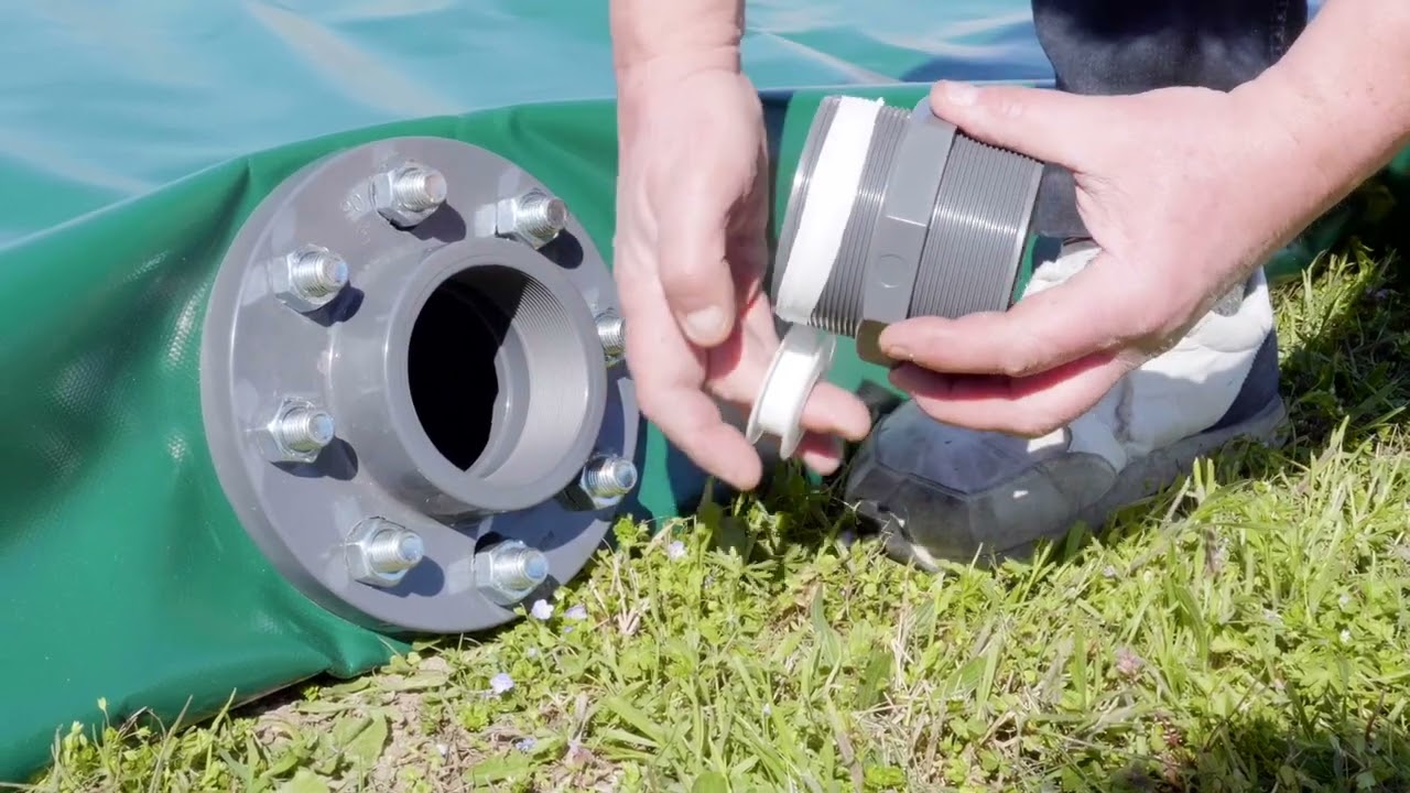 Installazione di una Cisterna Flessibile Ecotank