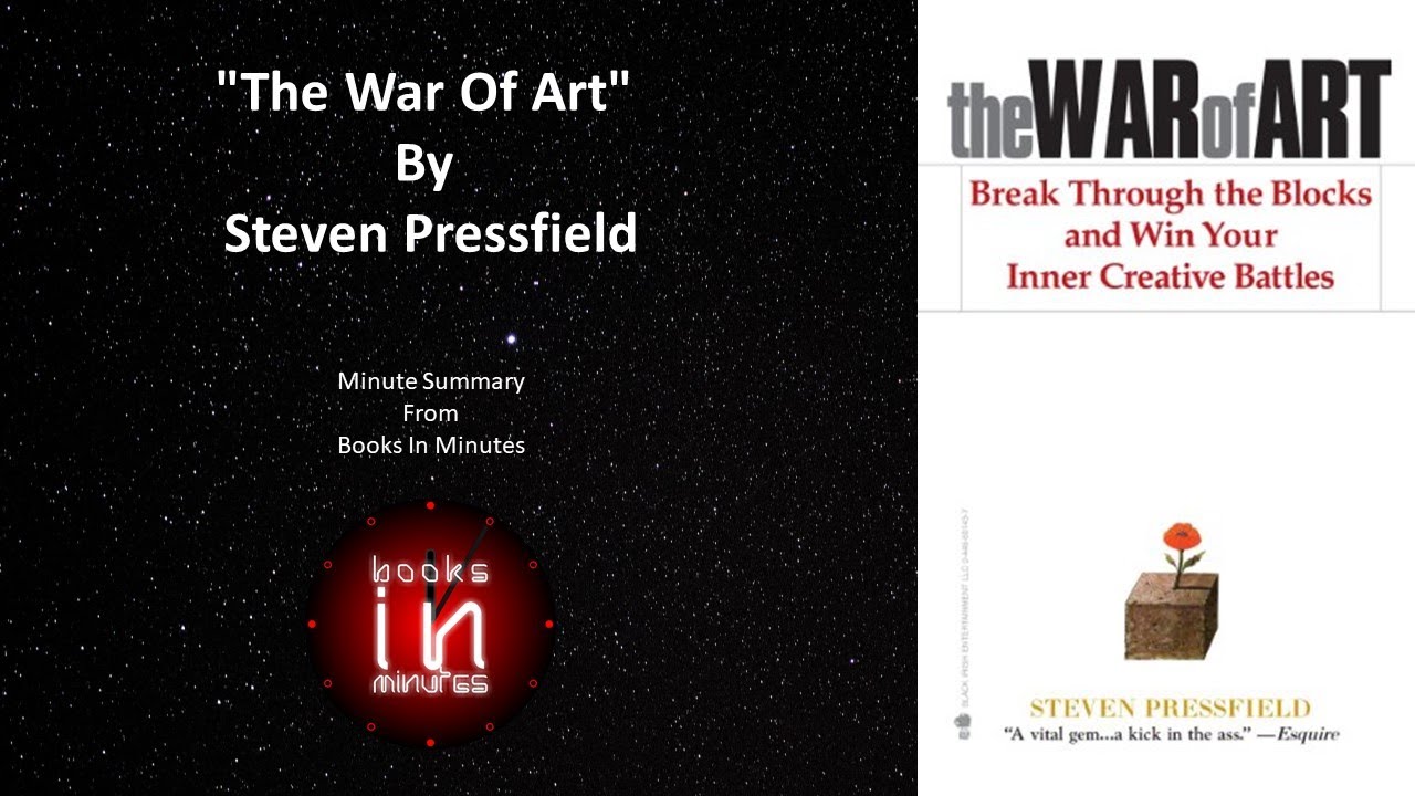 The War Of Art" By Steven Pressfield SelfHelp Book Summary Review #