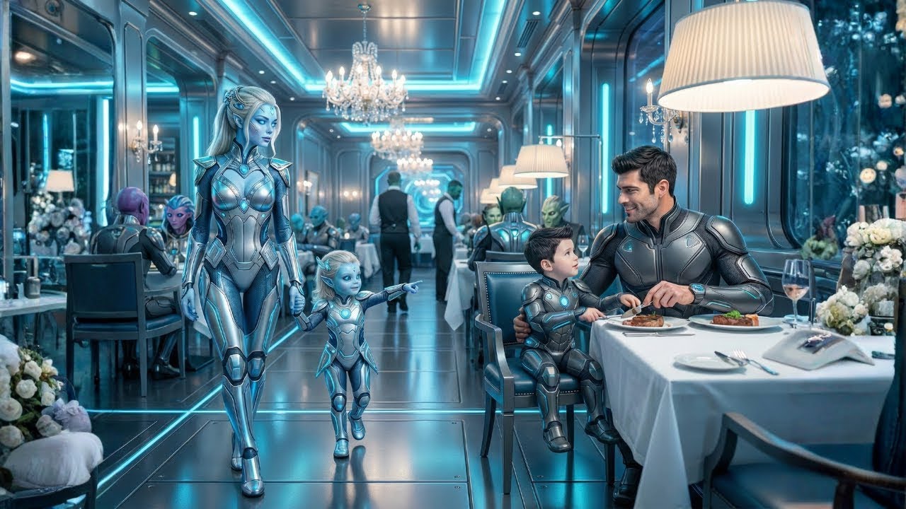 Mama, los geht's! Ein Alien-Mädchen nimmt ihre alleinerziehende Mutter mit auf ein Blind Date – ....