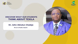 PhD Student Experience at TAU | Dr. John Abiodun Oladejo | School of Public Health