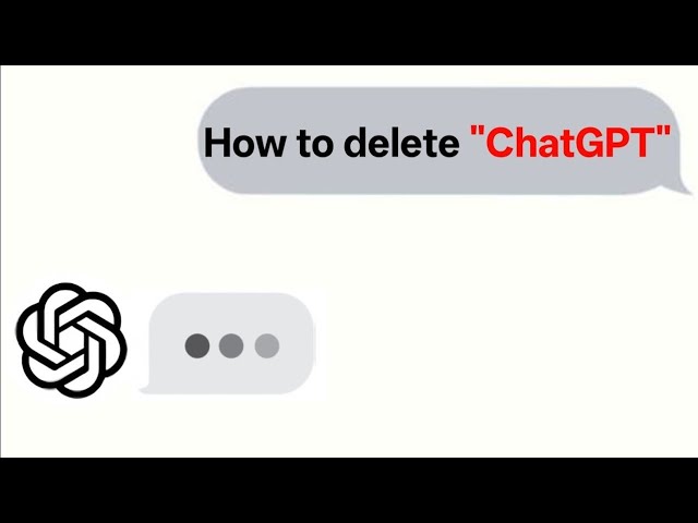 Asking ChatGPT "How to delete chatgpt" 🔥😂