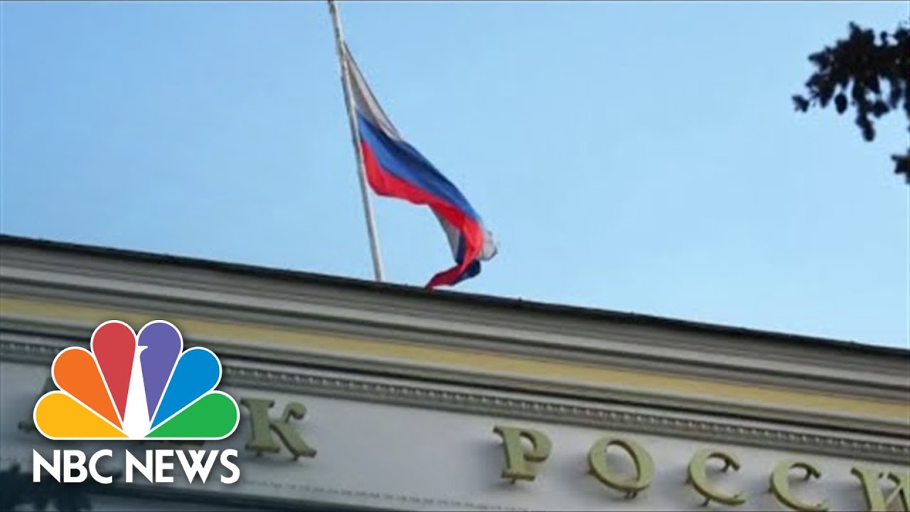 U.S. Continues Sanctions On Russia's Central Bank As Putin Escalates Ukraine Invasion