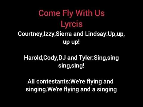 total drama world tour come fly with us lyrics