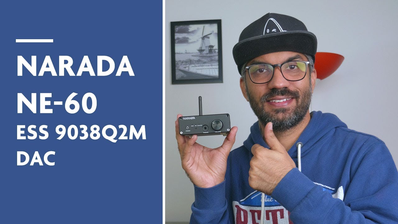 Narada NE-60 Review ESS9038Q2M Hi-Fi Bluetooth DAC & Headphone Amp (LDAC, aptX Adaptive)
