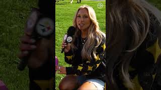 Where did you travel from to get to the NFL Draft in Pittsburgh?