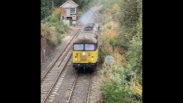Colas Rail 56094 Powers Away From Belasis Lane Signal Box Working 0D45 To Doncaster Colas Sidings