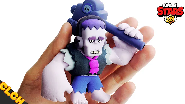 Making Brawl Stars FRANK - Clay Tutorial (Clay art)