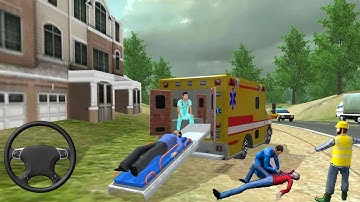 Ambulance Simulator Game - Emergency Rescue Driver Game - Android Gameplay