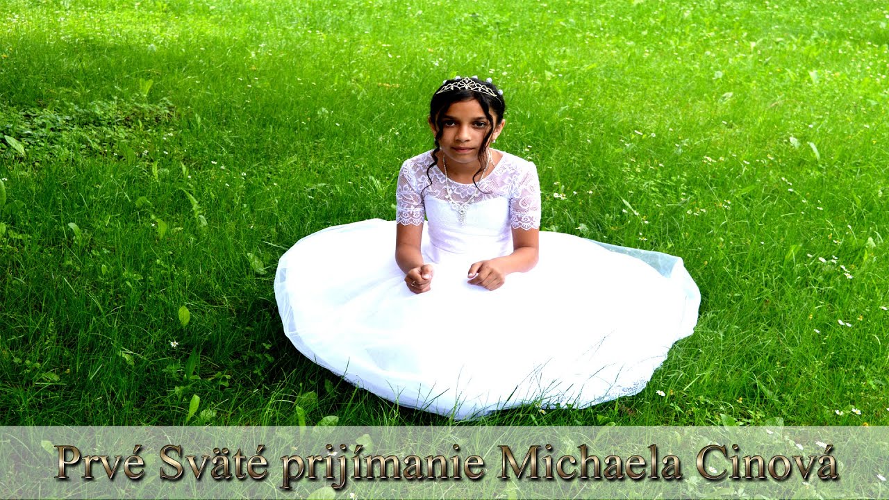 Prvé Sväté prijímanie Michaela Cinová 21.6.2020 Zborov (komplet)