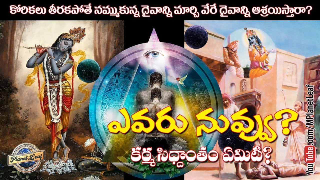 Who are you? What is Karma Siddhanta? | ఎవరు నువ్వు? కర్మ సిద్ధాంతం ఏమిటి? | MPlanetLeaf