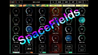 SpaceFields - Space Ambient Machine - Your Journey Starts Here - iPad Tutorial