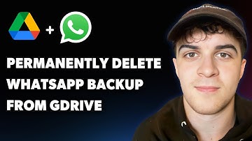 How to Permanently Delete Whatsapp Backup From Google Drive (Full 2025 Guide)