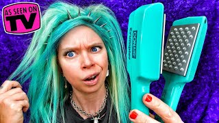 The CRUMPLER! 25 Year Old Vintage Hair Styler Tested! Does This Thing REALLY WORK?!