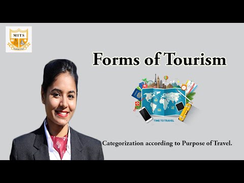 Forms of Tourism || Categorization A/C to #Purposeoftravel || #MITS #Laxmiraj #UGCNET#learntourism