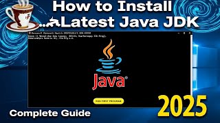 How to Download and install JAVA JDK on Windows 7/8/8.1/10/11 | Complete Guide Step by Step |