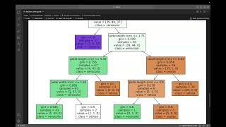 decision tree on iris dataset