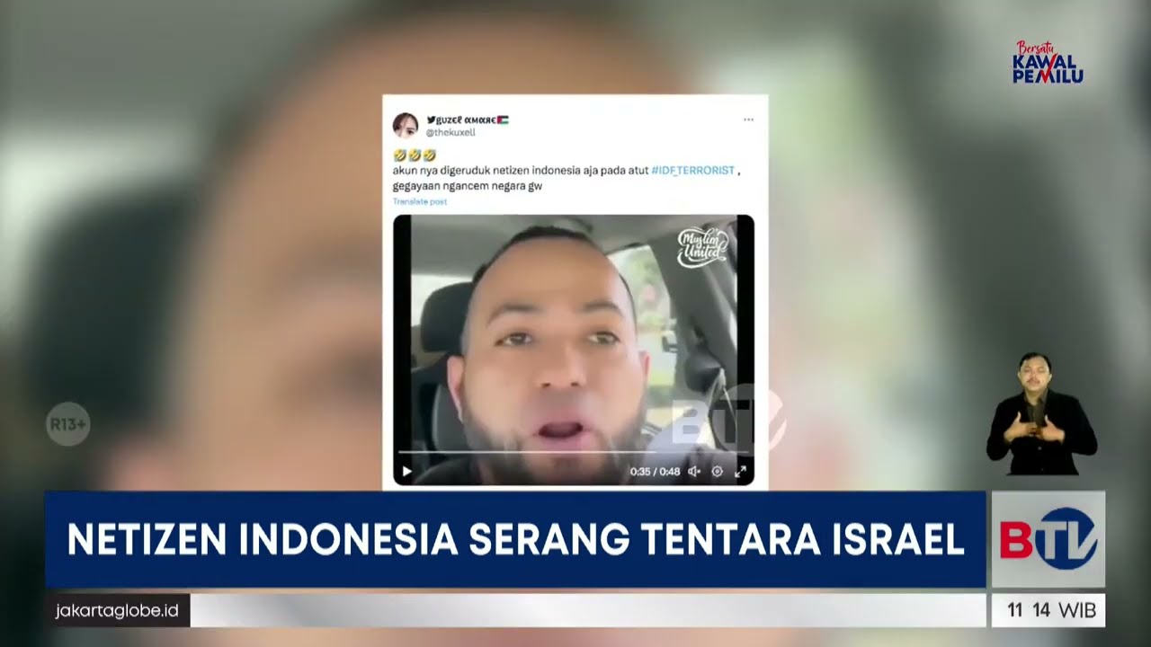 Tentara Israel Tak Berkutik Hadapi Serangan Netizen Indonesia