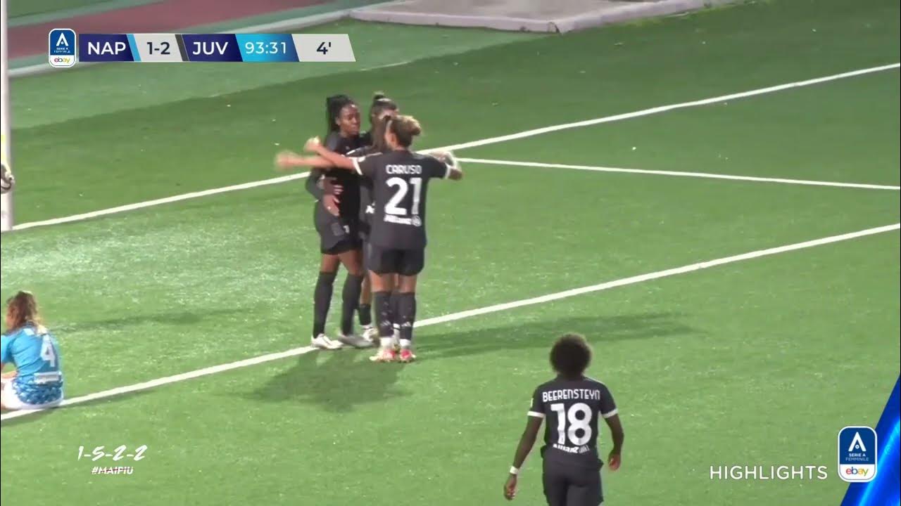 Napoli F.-Juventus 1-3 | Il ‘sinistro su tela’ di Arianna Caruso | #serieafemminile eBay 2023/24