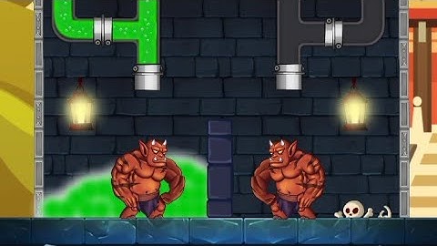 Hero pipe rescue || save the boy || mobile video game