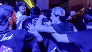 Bryce Hall & Tayler Holder Fight Breaks Out & Security Koed As All Hell Breaks Loose