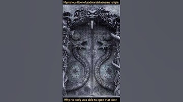 the mysterious door of vault b padnamanabhaswamy temple #shorts