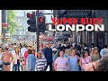 London Walk: Covent Gardens Leichester Square to Oxford Street 4K Walking Tour