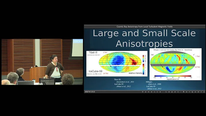 Vanessa Lpez-Barquero : Cosmic Ray Anisotropy from...