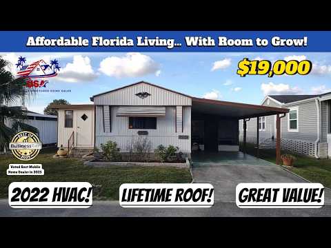 55 Plus Community I 1275 Fir Drive, Lakeland, FL home video tour