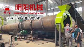 Rotary Drum dryer for Biomass--- Sawdust drying equipment