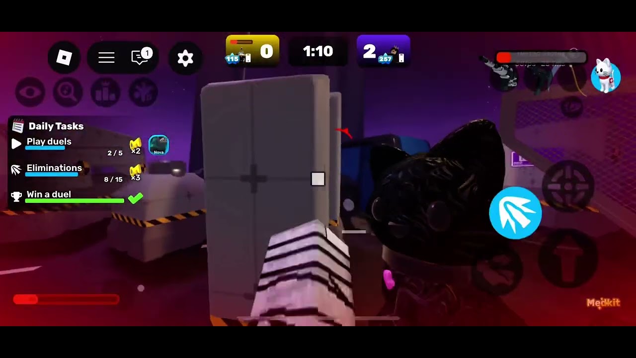 1v1 in rivals - YouTube