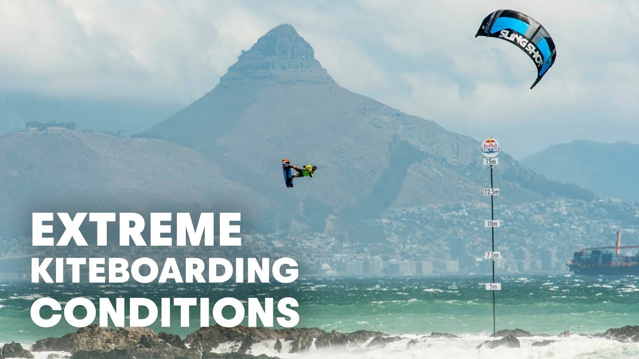 Extreme Kiteboarding in Pumping Conditions  Red Bull King of the Air 2016
