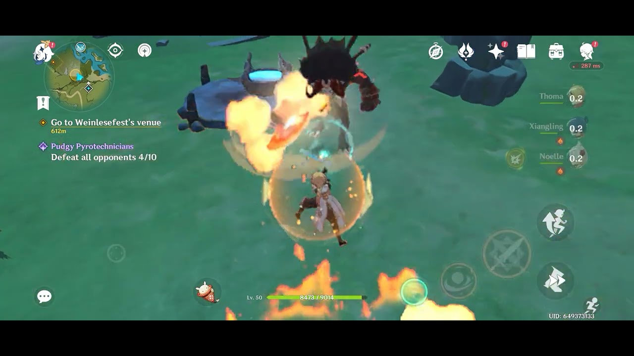 How to complete Daily Commission "Pudgy Pyrotechnicians" — Genshin Impact YouTube