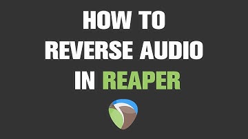 How to Reverse Audio in Reaper? | Quick Tutorial