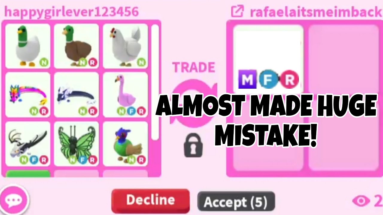 😱😭Oh No! I Almost TRADED ALL MY GOOD PETS FOR This... SOMEONE SPECTATING TOLD ME TO DECLINE!🙂
